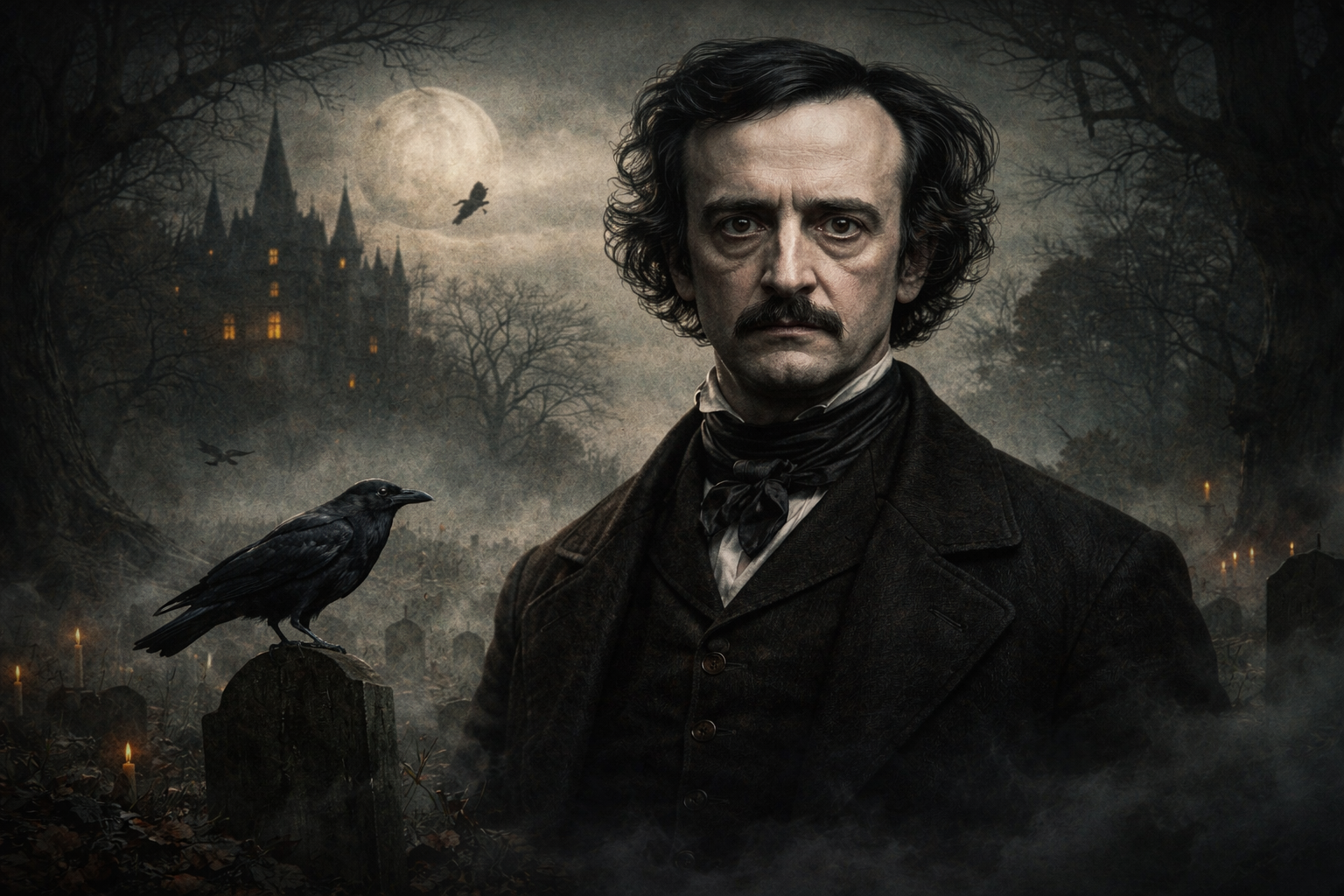 Edgar Allan Poe: Life, Works, Death, and Why He Still Haunts Literature Today