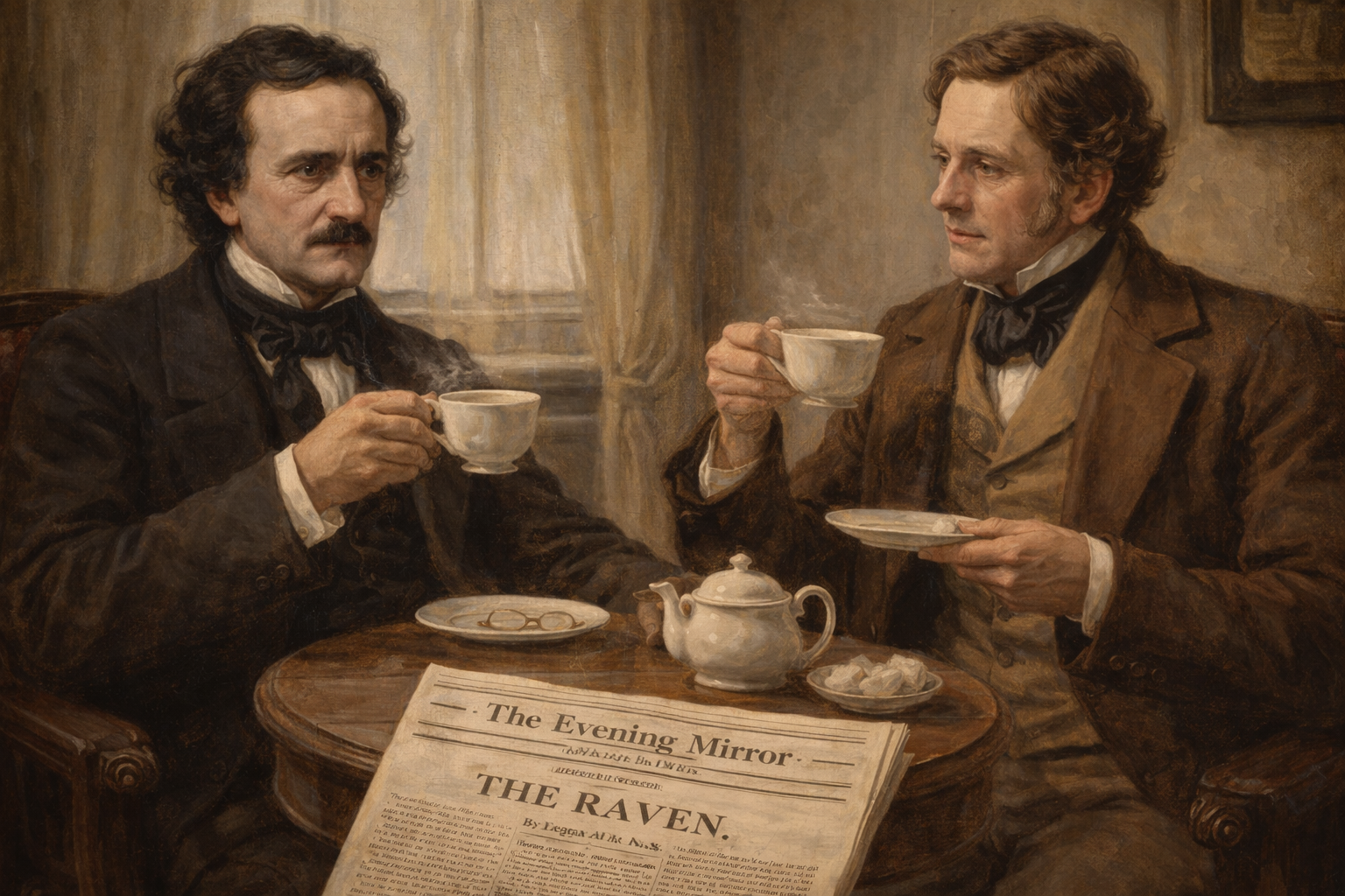 Edgar Allan Poe and Nathaniel Parker Willis: Editorial Authority, The Raven, and the New York Literary Press