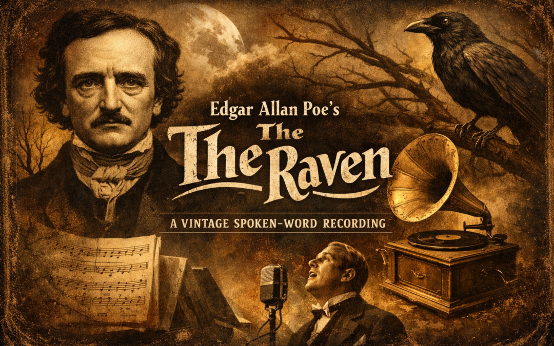Edgar Allan Poe’s The Raven — A Spoken-Word Record from the Dawn of Recorded Literature