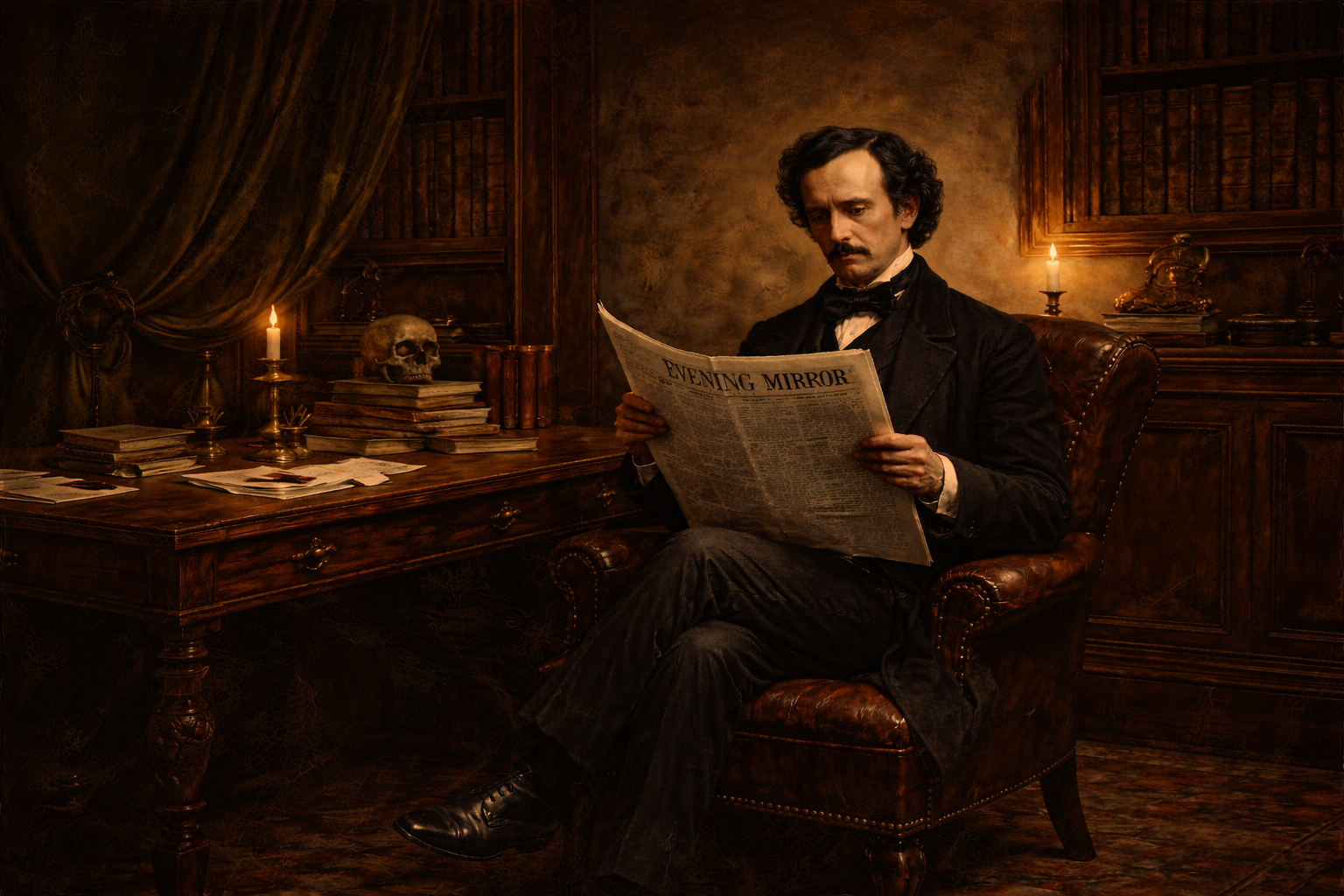 The Raven (1845): Edgar Allan Poe’s Poem as It First Appeared in the New York Evening Mirror