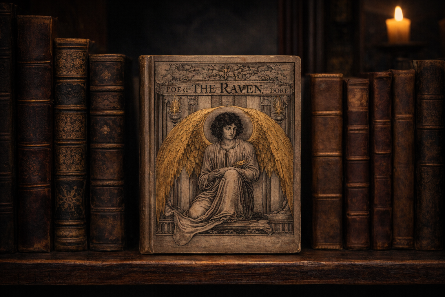 The Raven (1884) — Harper & Brothers Edition, Illustrated by Gustave Doré