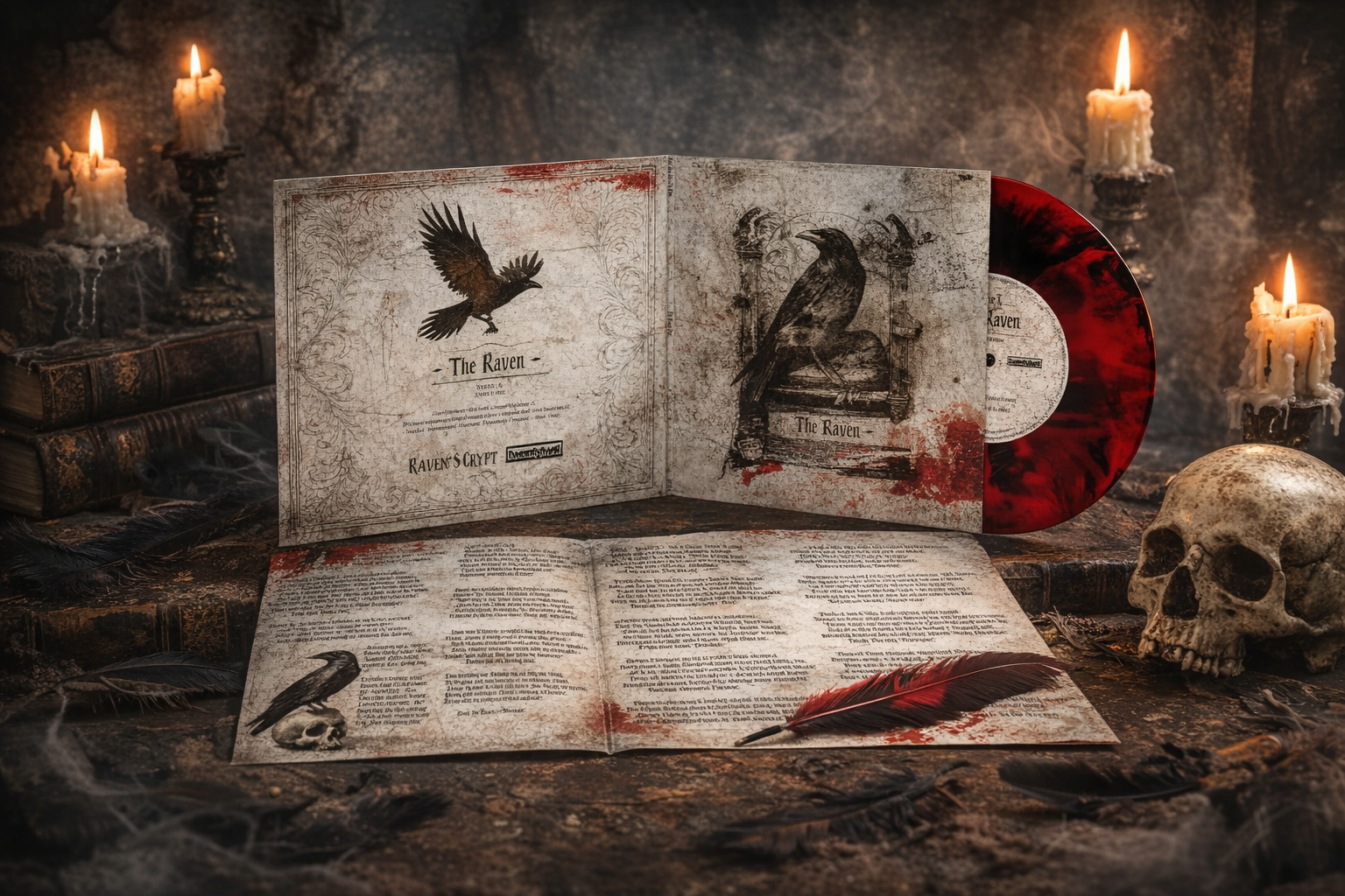 Review: Edgar Allan Poe – The Raven (7″ Limited Edition Vinyl)